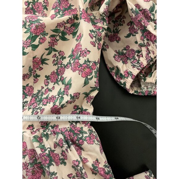 AUREUM Floral Tiered Puff Sleeves Maxi Dress size Small* - Picture 8 of 12